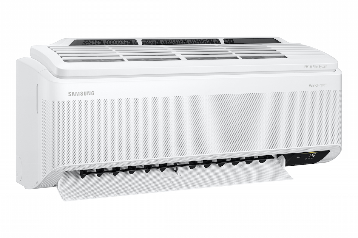 Najnovší model značky Samsung pre rok 2021 disponuje jedinečnou bezofukovou technológiou Wind - Free a zabudovaným ovládaním cez aplikáciu SmartThings s pripojením cez WiFi.