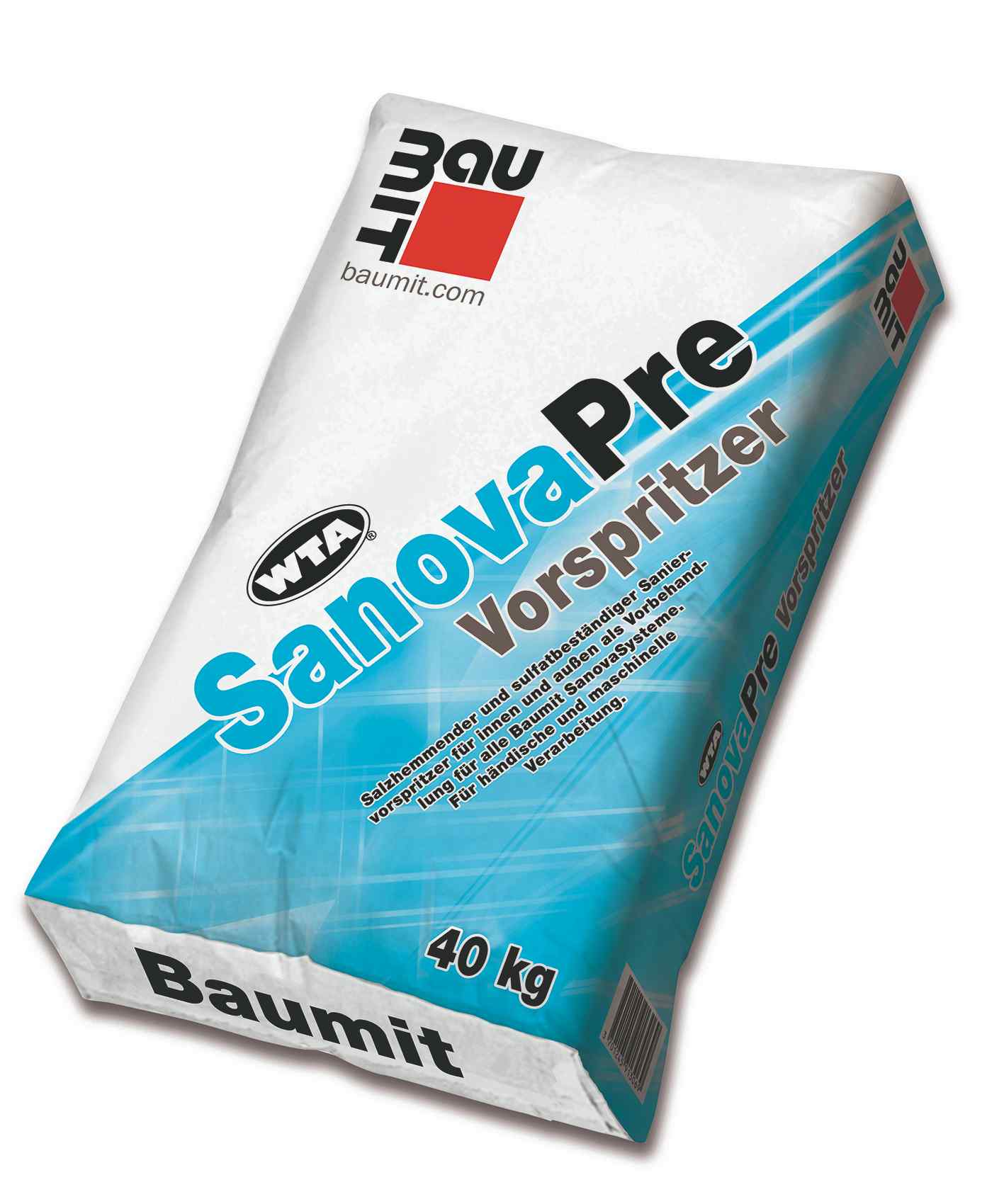 Sanačné omietkové systémy Baumit Sanova. 
