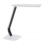 Biela dizajnová stolová lampa