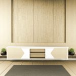 Zenová obývačka v béžovej farbe