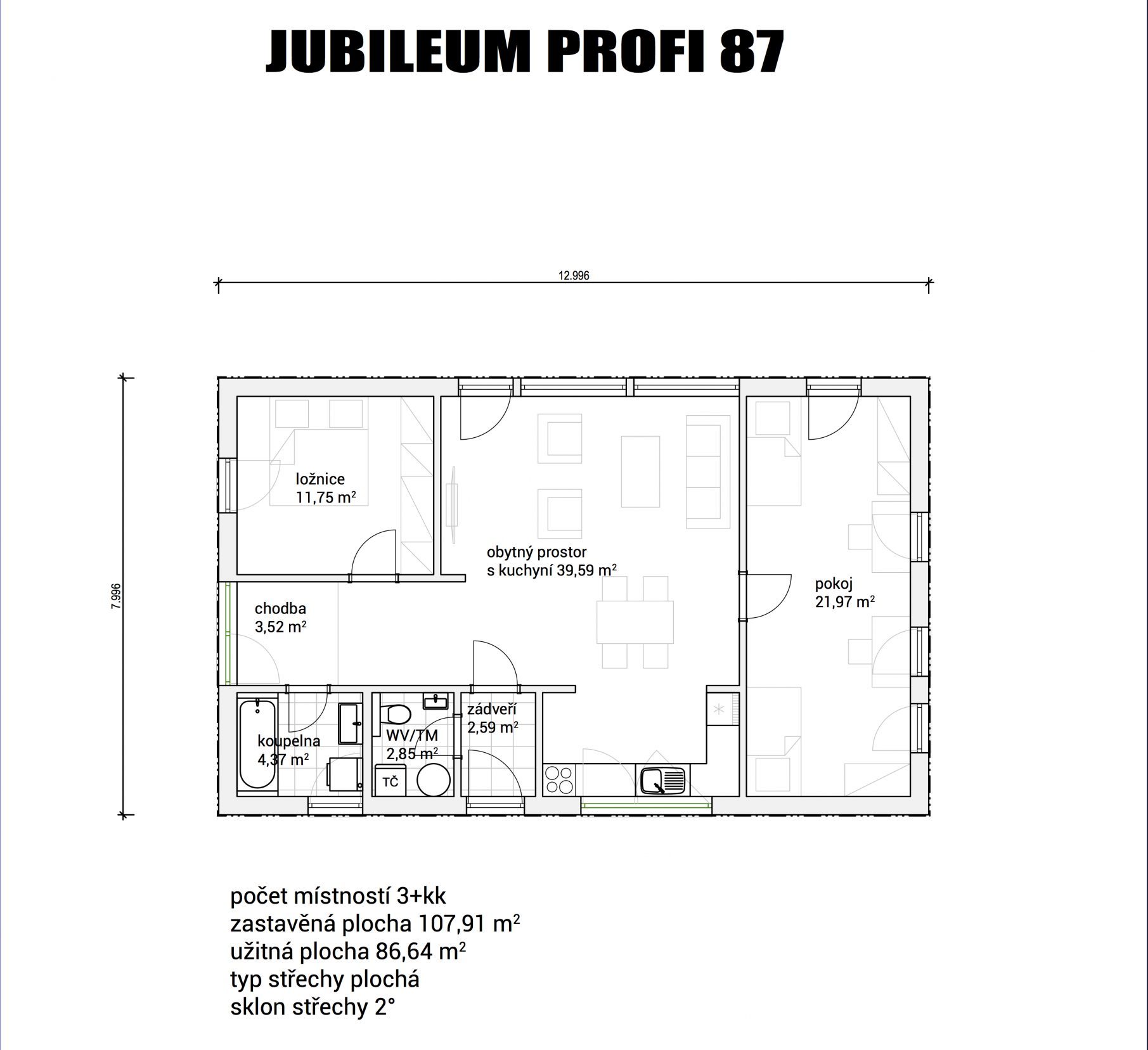Jubileum Profi 87pl