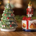 Vianočné dekorácie stromček a vojačik