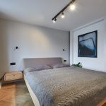 Spálňa v minimalistickom štýle