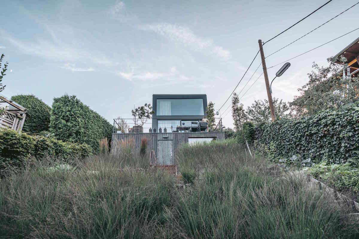Majitelia domu milujú botaniku. Architekti do stavby zakomponovali predovšetkým ich záľuby a profesie.