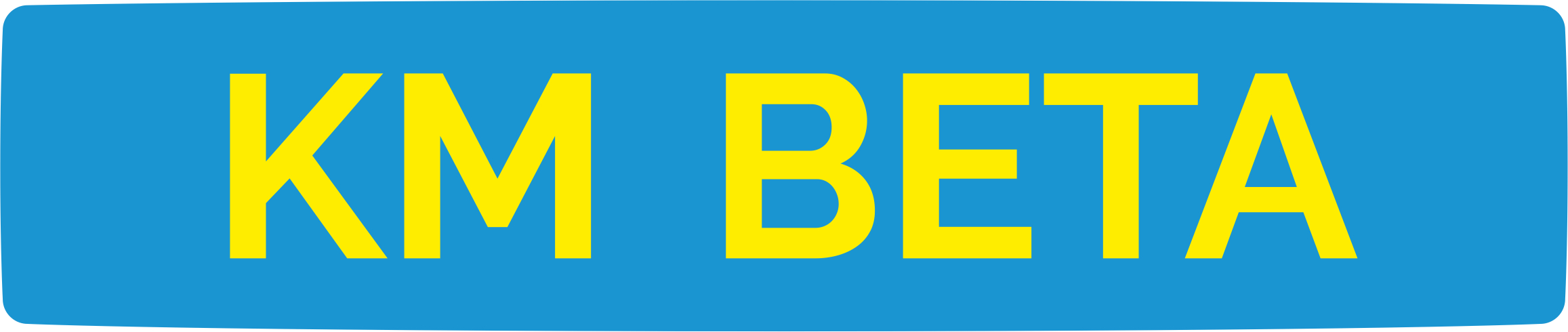 KM BETA logo