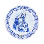 Dizajnový tanier s obrázkom Márie