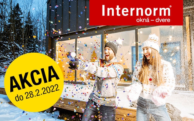 Internorm oslavuje ďalej až do 28.2.2022
