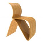 Moderná dizajnová stolička
