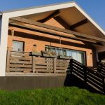 Klasický moderný rodinný dom z dreva