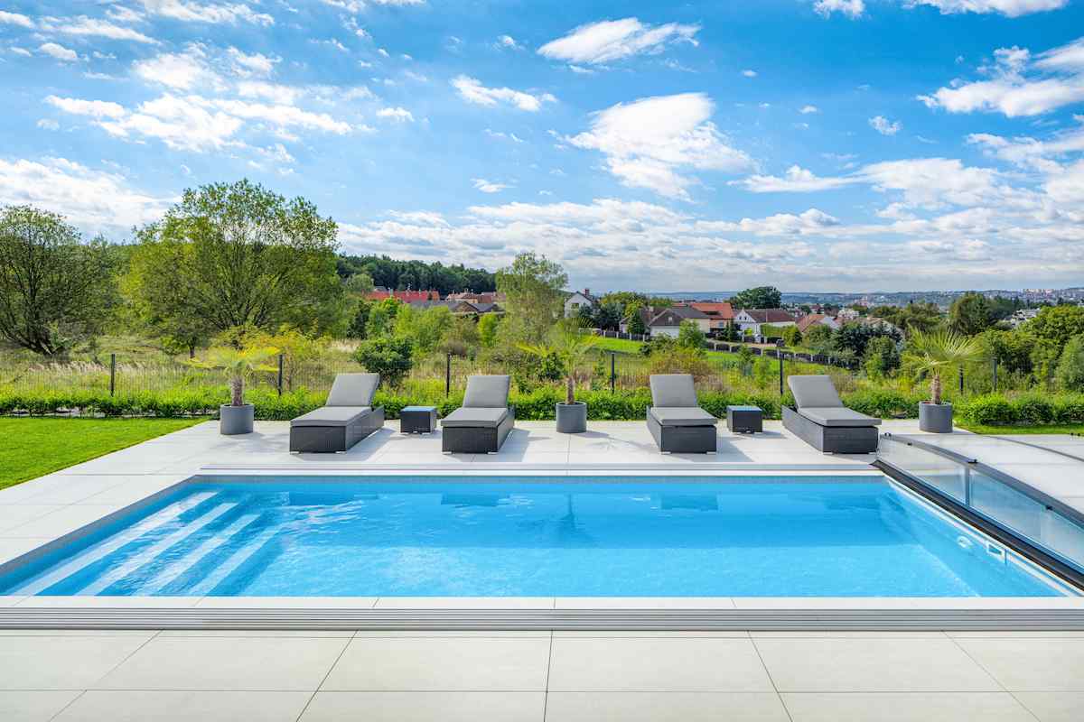 Stavebnicový bazén Mercury, model Algarve