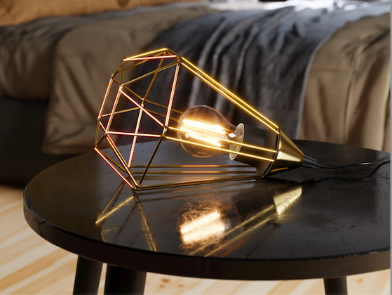 Dizajnové stolové svietidlo