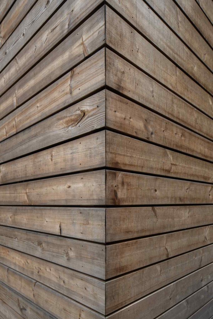 Geometrická pasívna moderná drevostavba