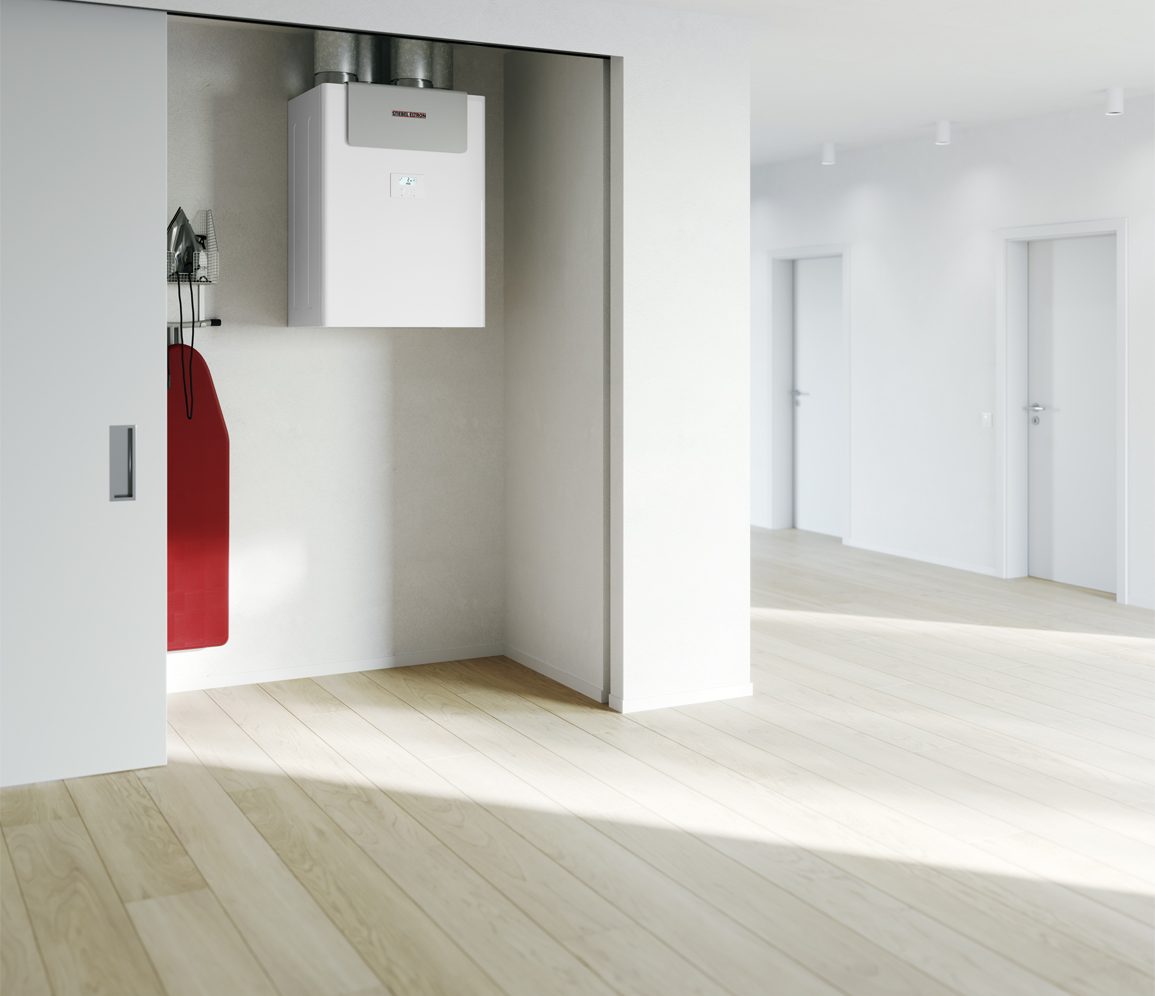 Centrálna rekuperačná jednotka STIEBEL ELTRON VRC-W 400. 
