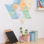 Výroba papierovej dekorácie origami