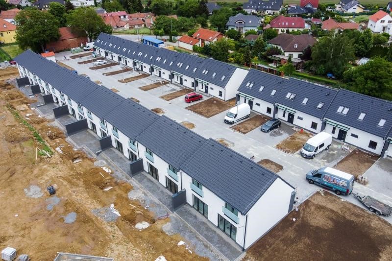 40 radových rodinných domov v Holubiciach pri Brne