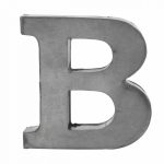 Kovové písmeno B