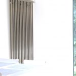Dizajnový radiátor v kúpeľni