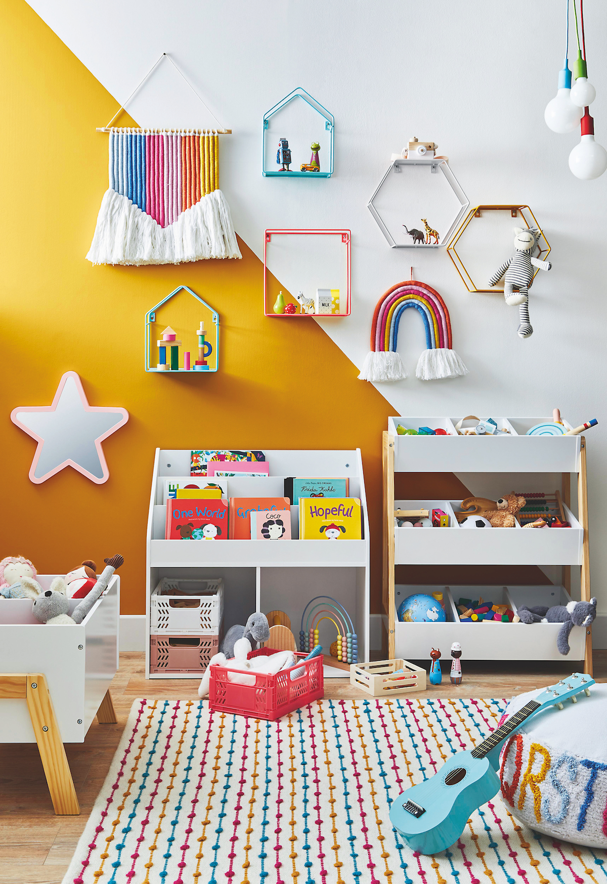 Dizajnovú útulná detská izba