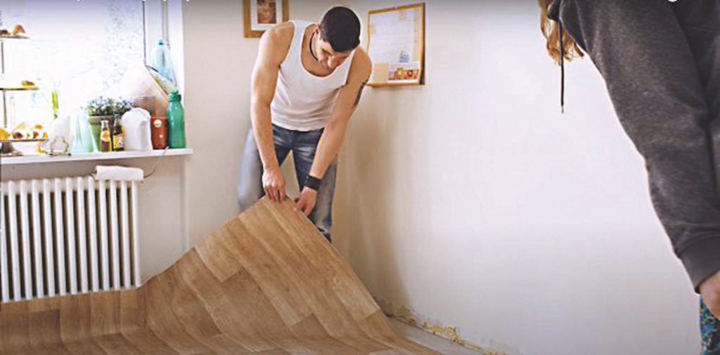 Ako položiť PVC podlahu