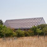 Sklenená strecha - Sklenený dom v Brandenburgu