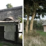 Pred a po rekonštrukcii - Nieby Crofters Cottage v Nemecku