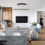 Obývacia izba - Vysnívaný byt architektky v Izraeli