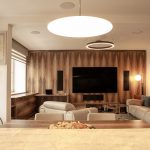 Obývacia izba - Rekonštrukcia bytu s prvkami funkcionalizmu v Brne