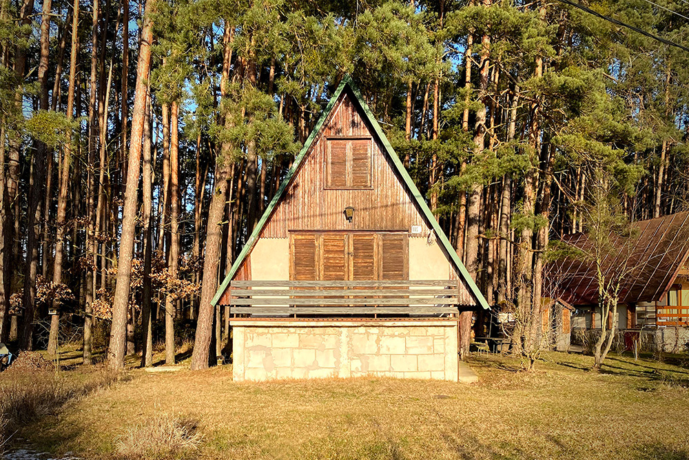 Pôvodný objekt - Rekreačná chata Tomky v Borskom Svätom Juri