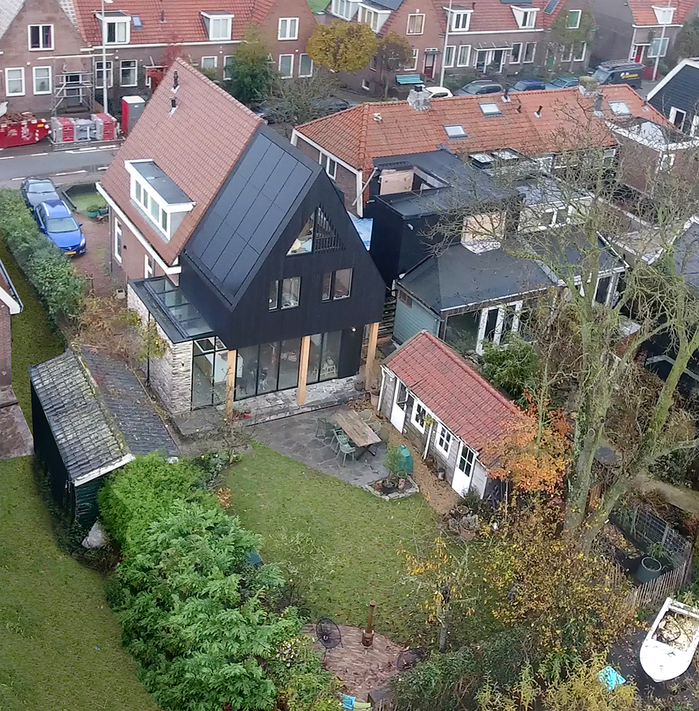 Rozšírenie starého domu, Holandsko