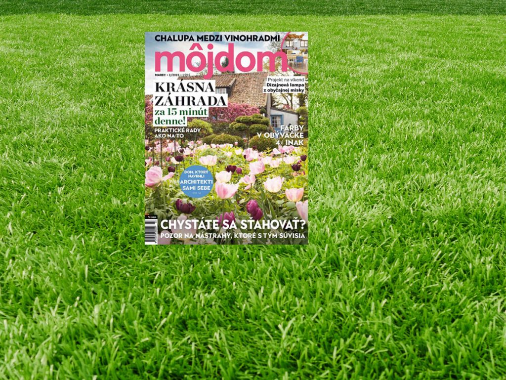 časopis na trave