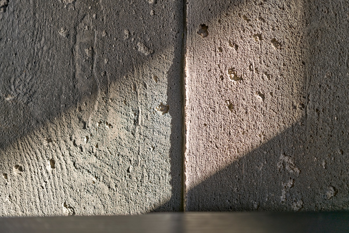 Detail betónovej konštrukcie