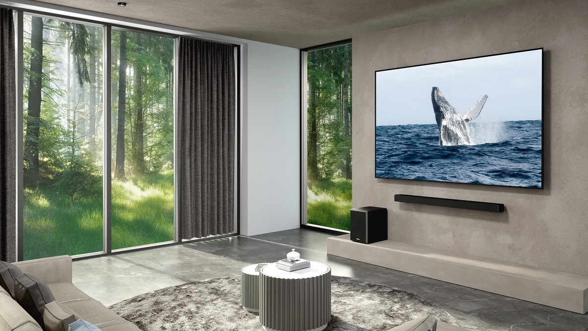 Nový soundbar Hisense U5120GQW s 11 reproduktormi podporuje najmodernejšie audio technológie Dolby Atmos a DTS:X a zaručene vás ohromí zvukom a priestorovým audio zážitkom.