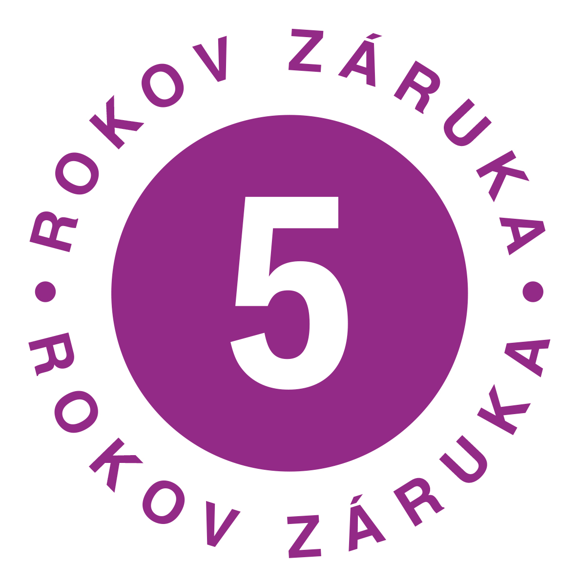 Logo 5rokov záruka bosch