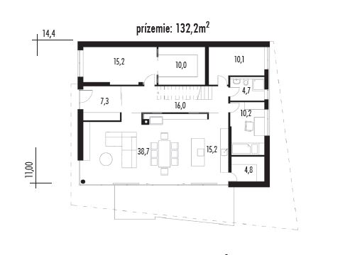 Projekt rodinného domu RDCA, Bratislava