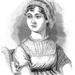 portrét J. Austen