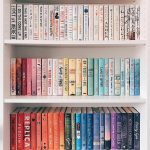 Knihy v knižnici podľa farby
