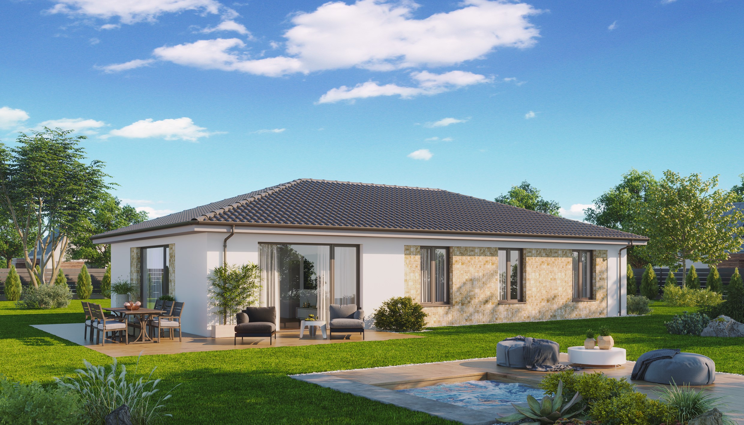 projekt rodinného domu Kristina 40C