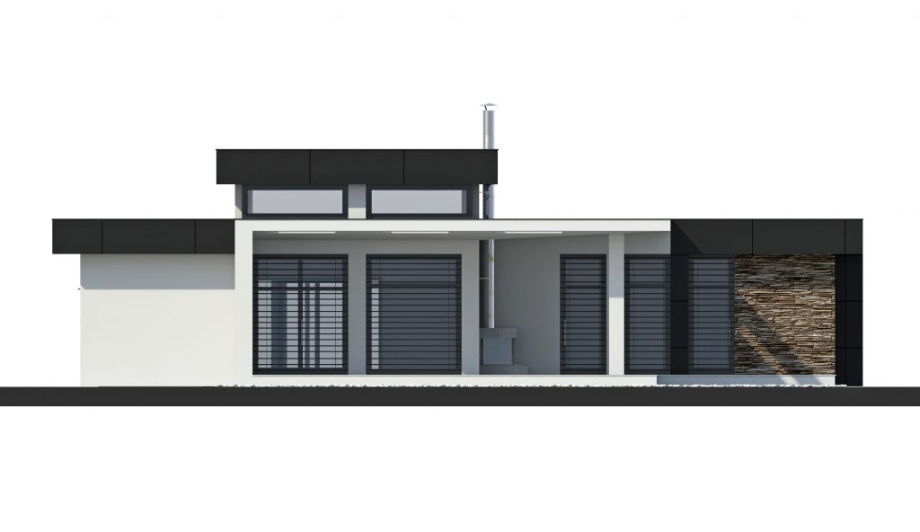 Projekt rodinného domu Linear 324