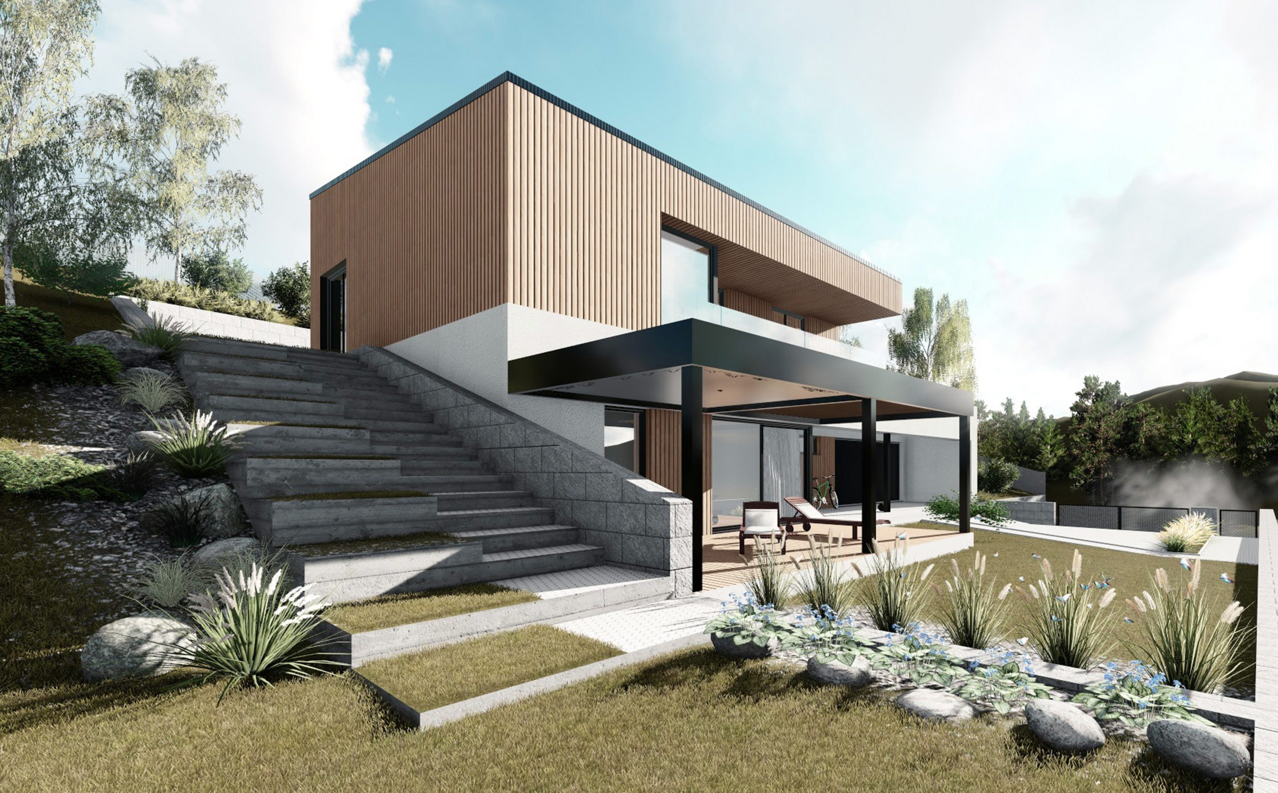 Projekt rodinného domu SK home 2201