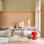 Obývačka v pestrých farbách