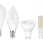 Rôzny druhy LED žiariviek