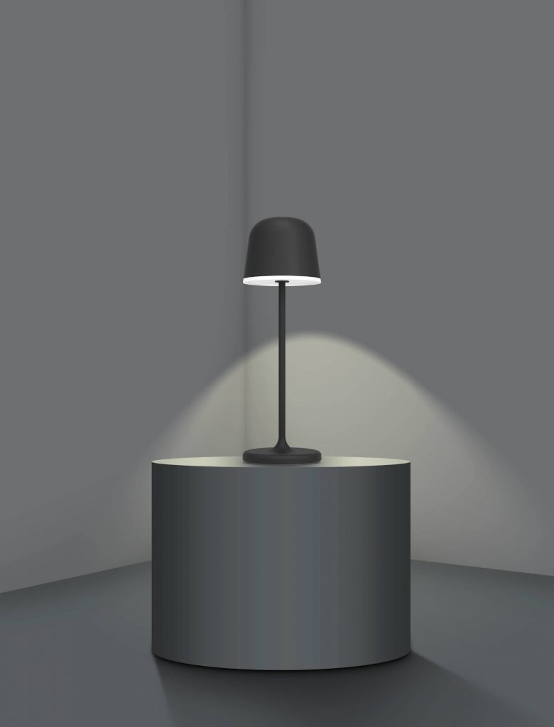 Dizajnová dobíjacia lampa Eglo Mannera
