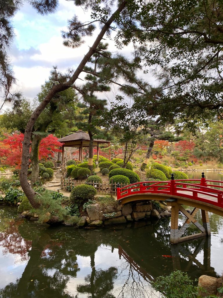Japonská záhrada Shukkeien v Hirošime