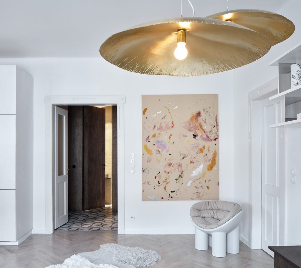 Dizajnový nábytok - Rekonštrukcia interiéru bytu v Prahe-Bubenč