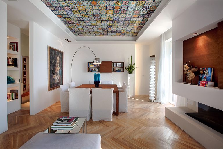 Luxusný interiér apartmánu v dedine Cetara v Taliansku