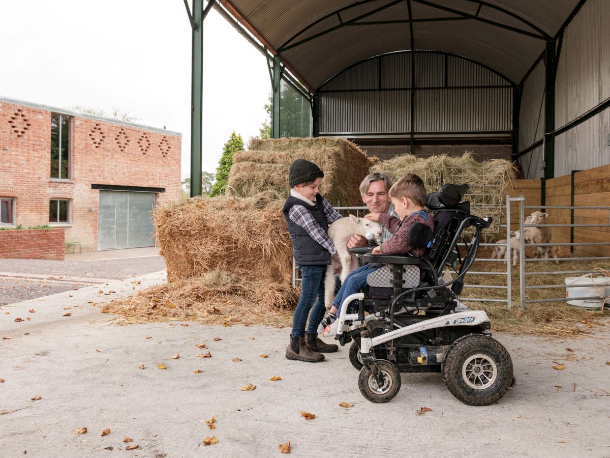 Ubytovanie na farme radi vyhľadávajú aj rodiny s deťmi a zdravotne znevýhodnení.