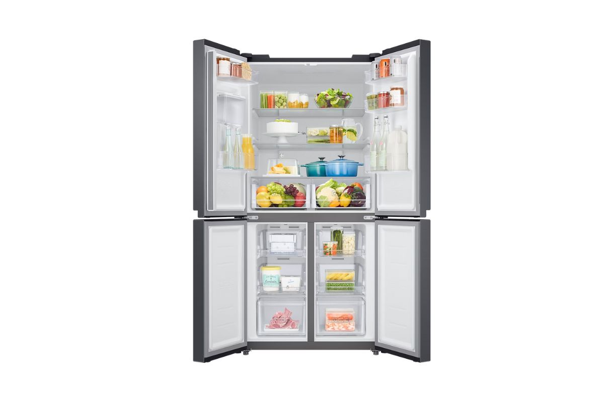 Produktové foto chladničky Samsung.