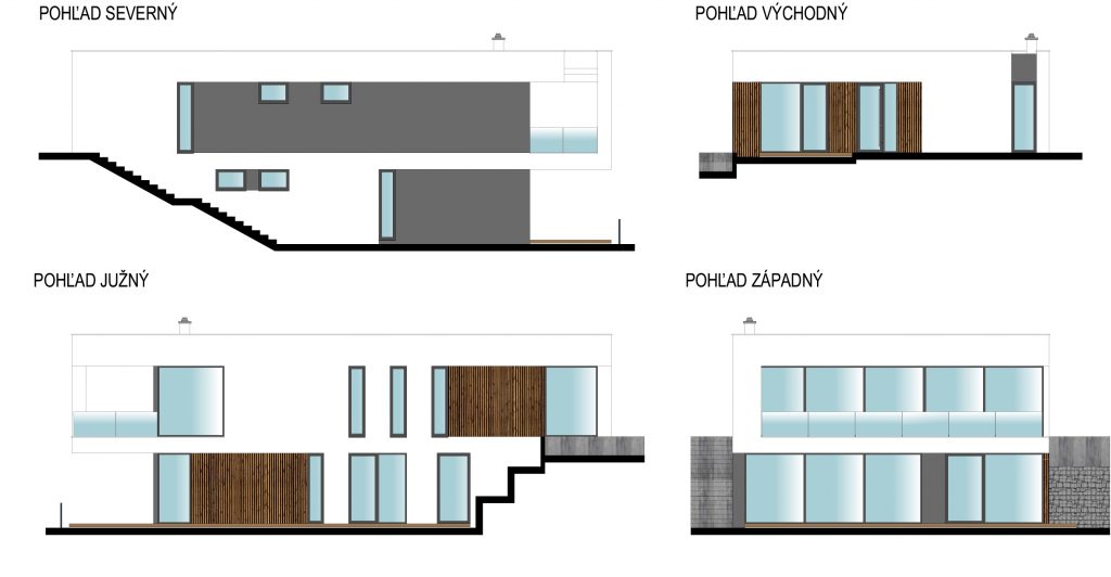 Projekt rodinného domu Lipany