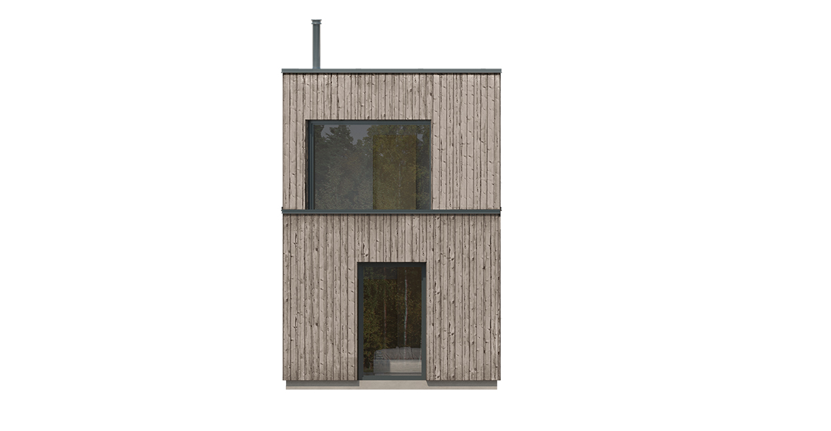 Projekt rodinného domu BUNGALOV 2401