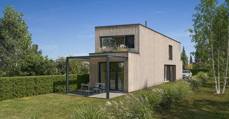 Projekt rodinného domu BUNGALOV 2401